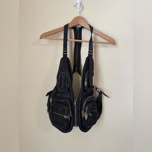 Alexander Wang Bianca Vest Bag Leather Black